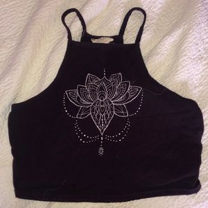 Pacsun LA Hearts crop top